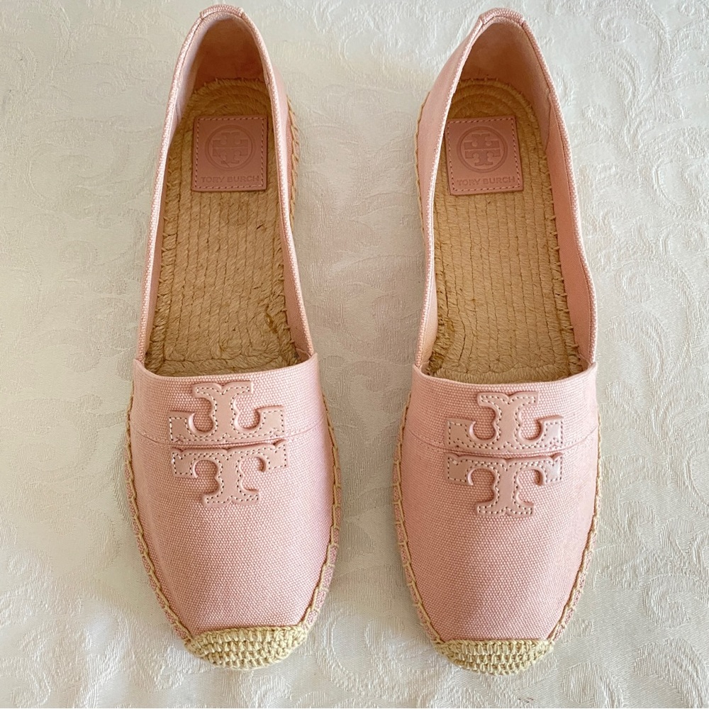 Tory Burch Pink Weston Flat Espadrilles - Picture 2 of 8